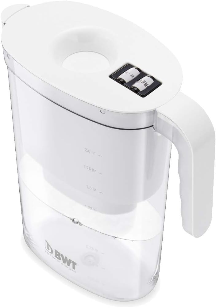 BWT Vida 2.6L Water Filter Jug White + 1 Filter