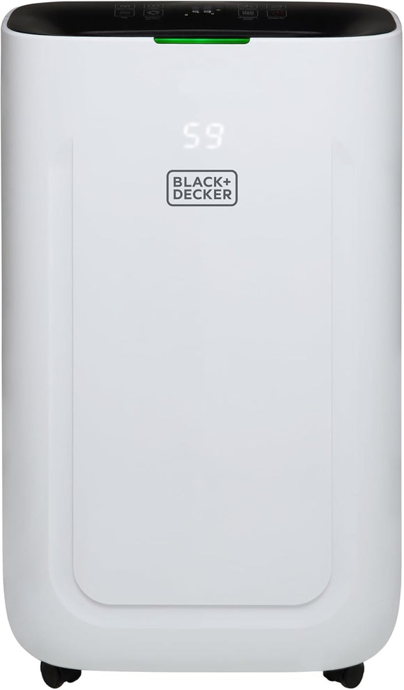 Black+Decker 20L Smart Dehumidifier & Air Purifier | BXEH60014GB