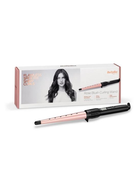 BaByliss Rose Blush Curling Wand 2285JU Carlos