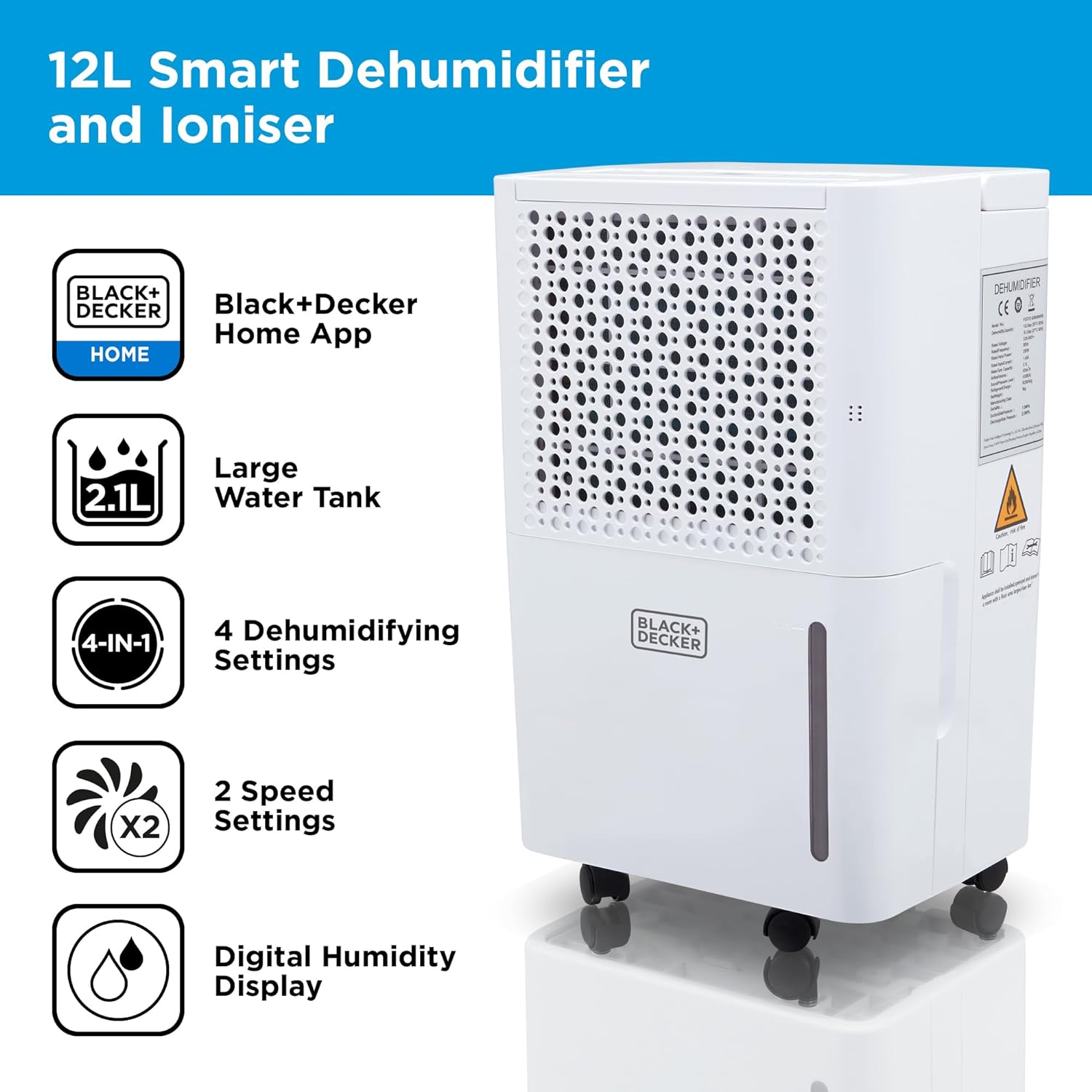 Black and decker store dehumidifier