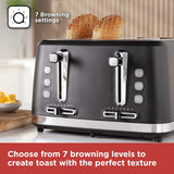 Black & Decker 4 Slice Toaster - BXTO200