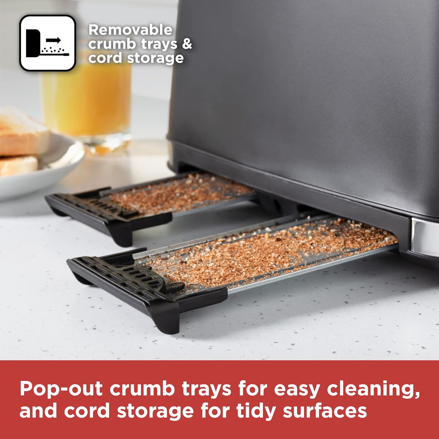 Black & Decker 4 Slice Toaster - BXTO200