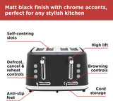 Black & Decker 4 Slice Toaster - BXTO200