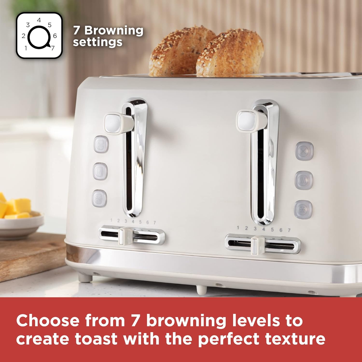 Black & Decker 4 Slice Toaster - BXTO200