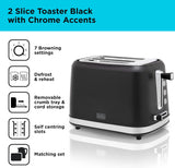 Black & Decker 2 Slice Toaster - BXTO2007