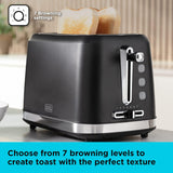 Black & Decker 2 Slice Toaster - BXTO2007