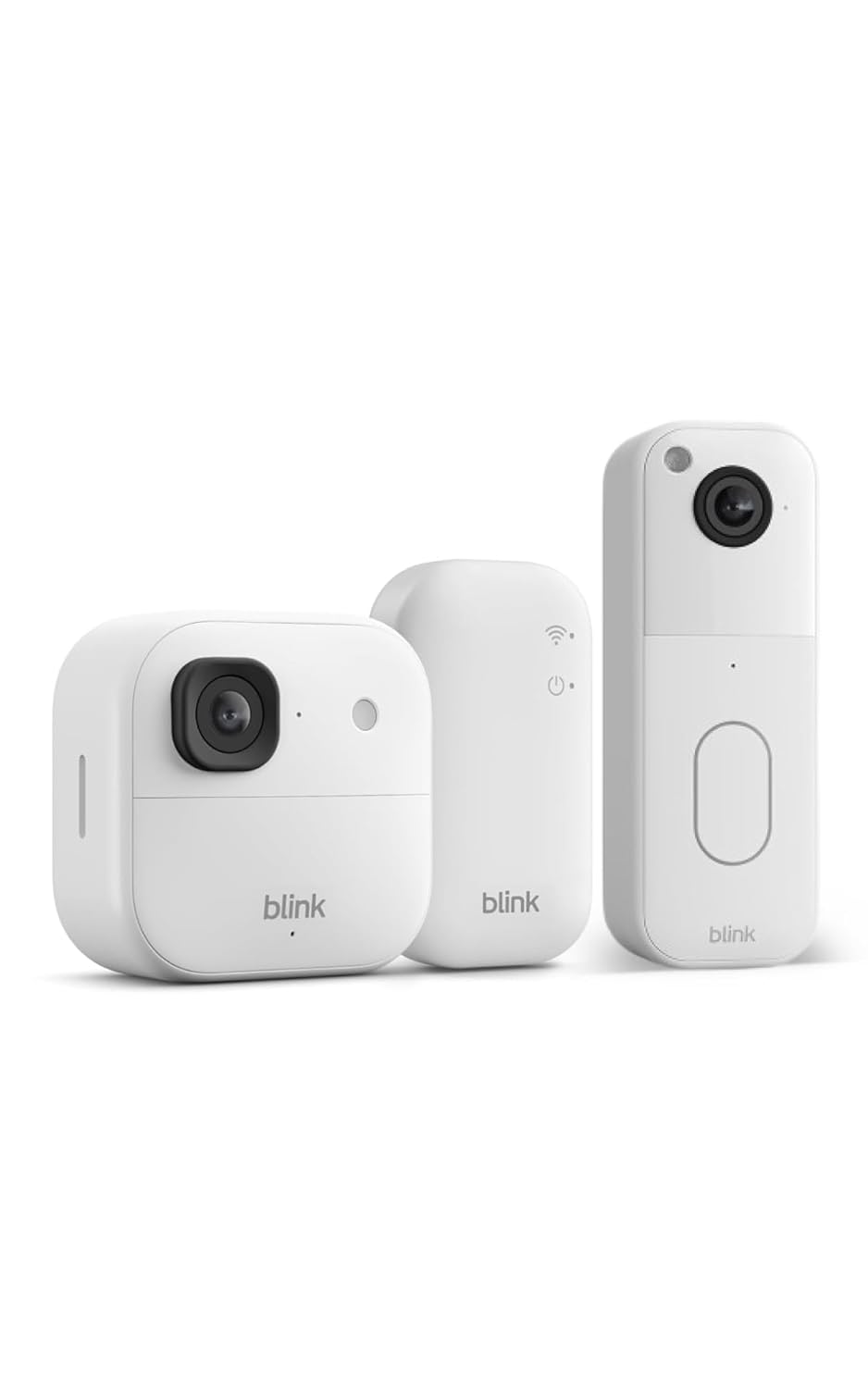 Blink Outdoor Camera 2K+ With Blink Video Doorbell Combo