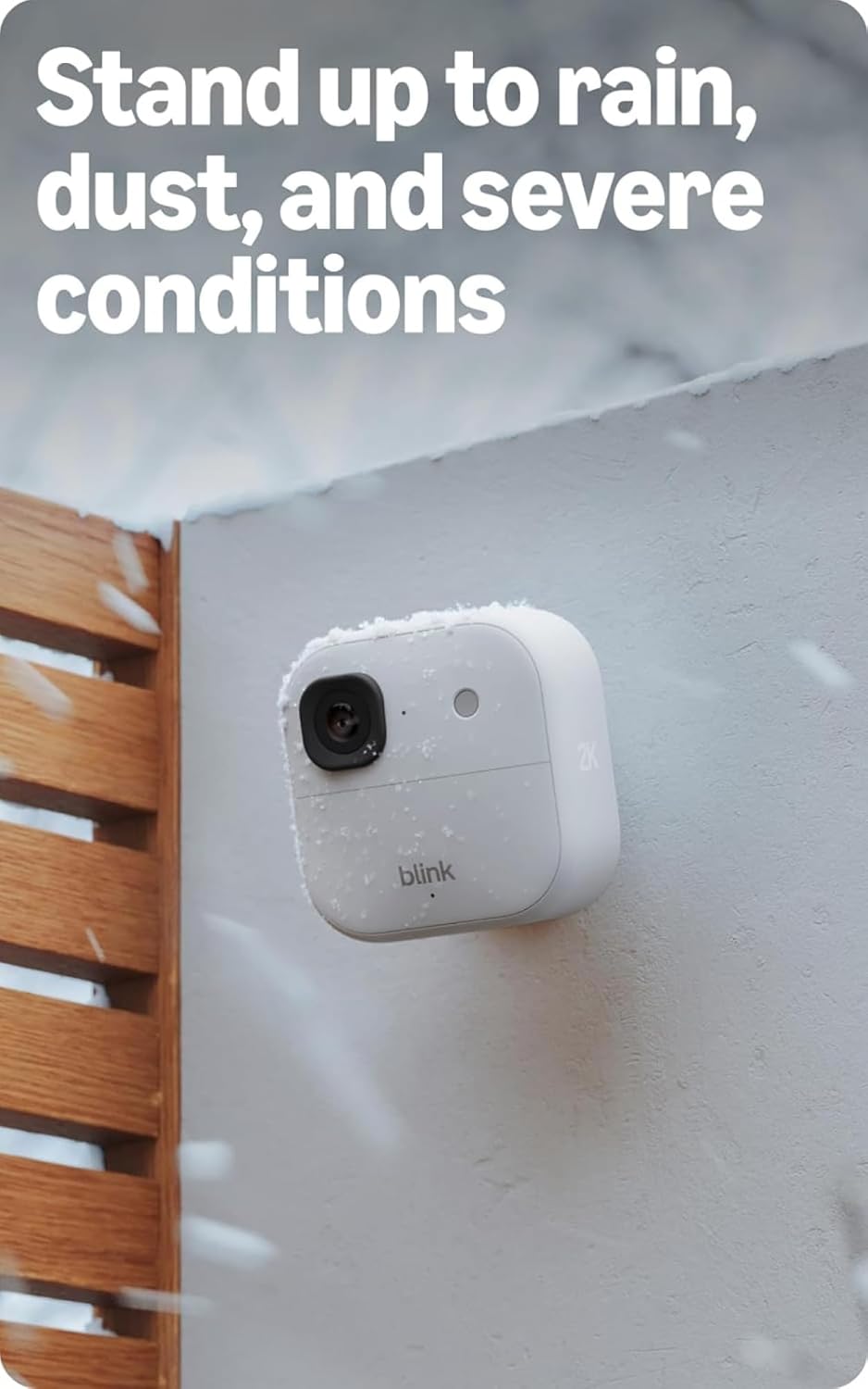 Blink Outdoor Camera 2K+ With Blink Video Doorbell Combo