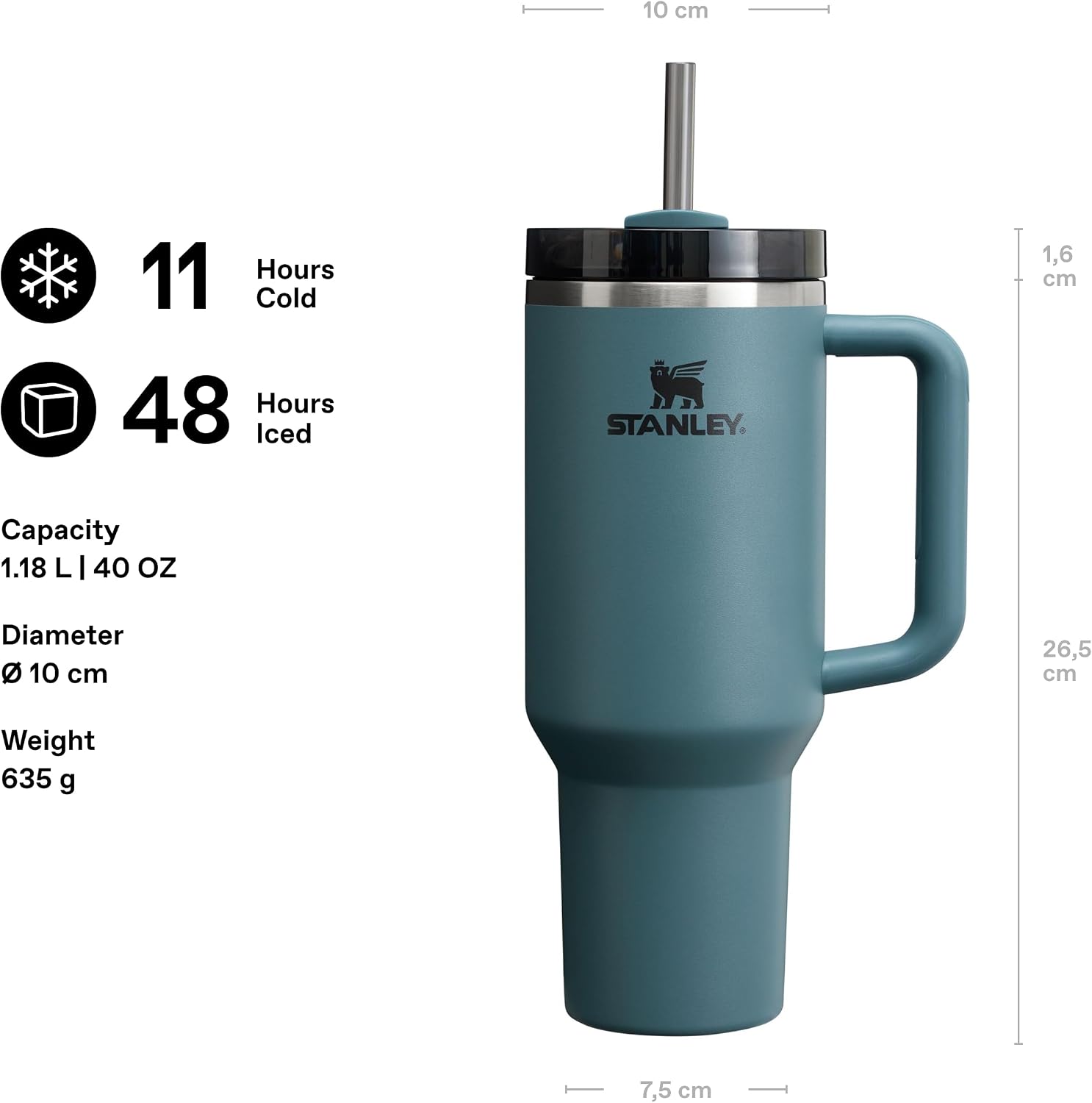Stanley 1913 Quencher H2.0 Flowstate Tumbler 1.2L