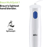 Braun MultiQuick 1 Hand Blender - MQ 10.001P WH