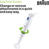 Braun MultiQuick 1 Hand Blender - MQ 10.001P WH