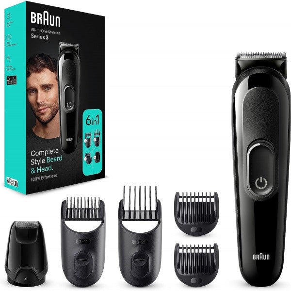 Braun Series 3 Cordless 6-in-1 Styling Kit - MGK3410