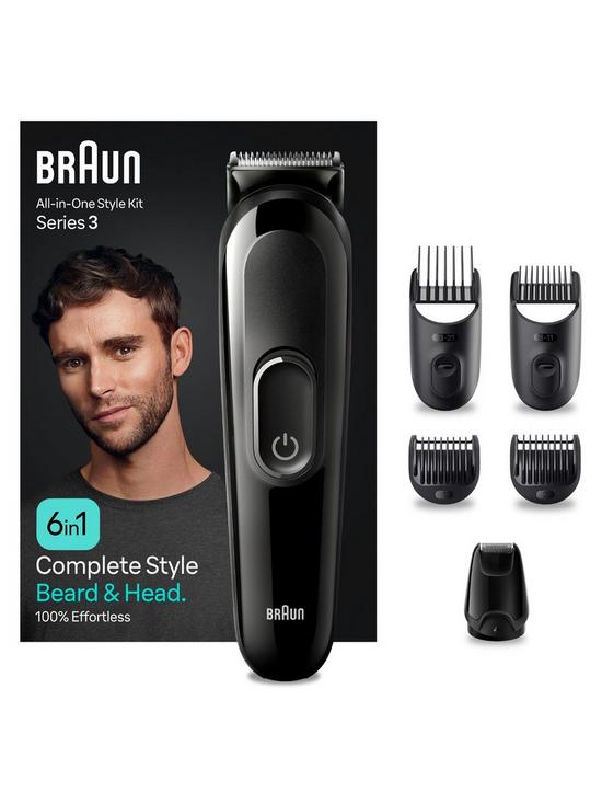 Braun Series 3 Cordless 6-in-1 Styling Kit - MGK3410