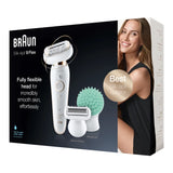 Braun Silk-épil 9 Flex 9020 Wet & Dry Epilator | White/Gold