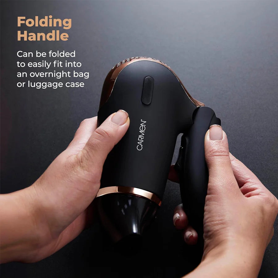 Carmen 1200w Travel Hair Dryer