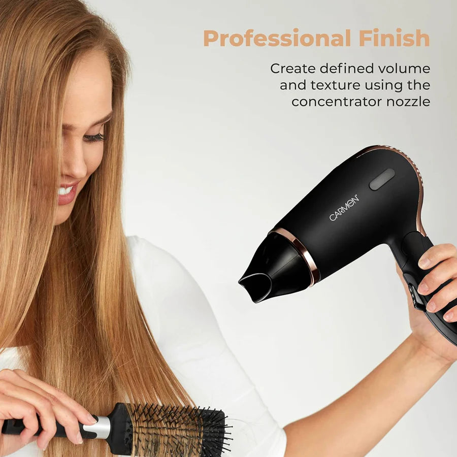 Carmen 1200w Travel Hair Dryer