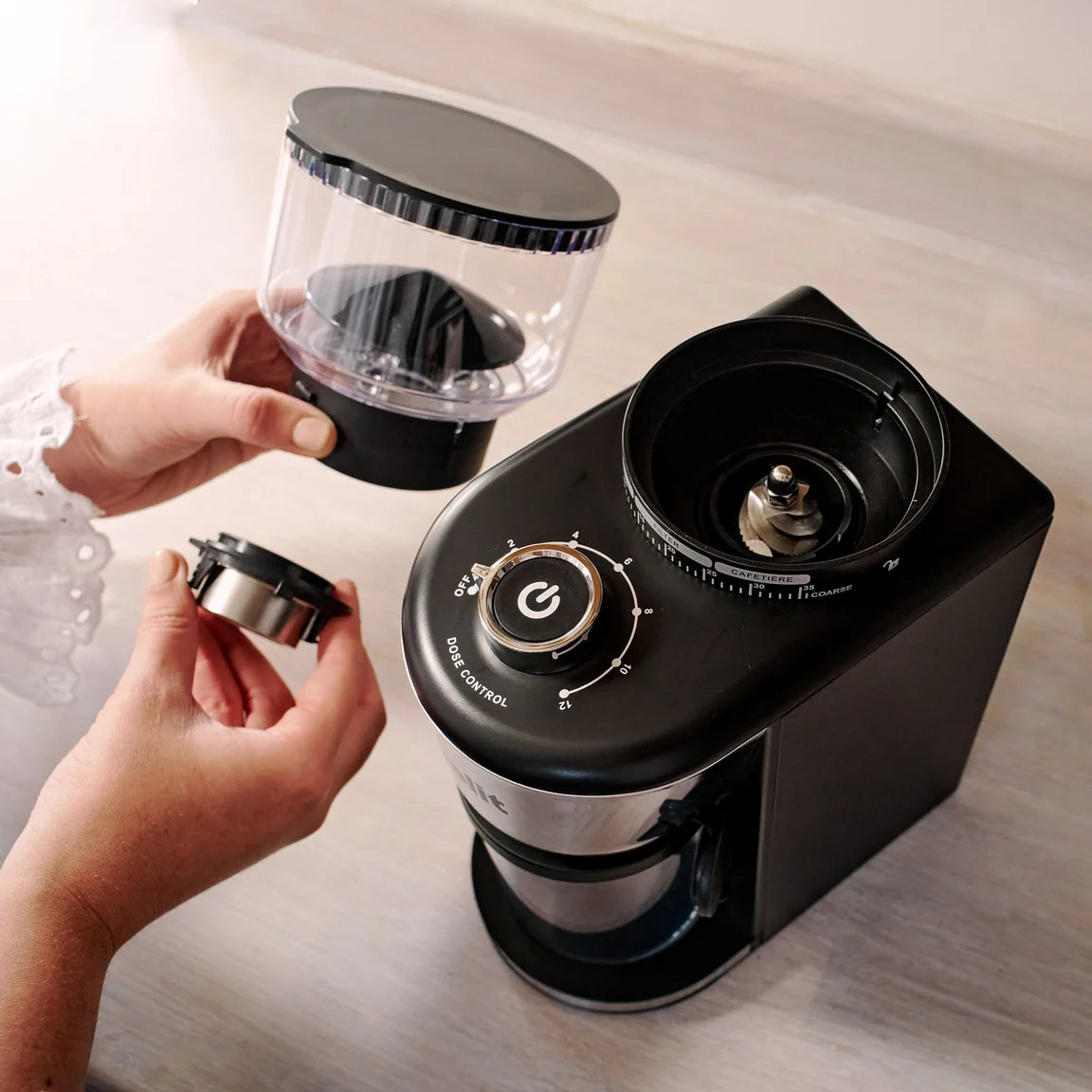 Dualit Burr Coffee Grinder - Black