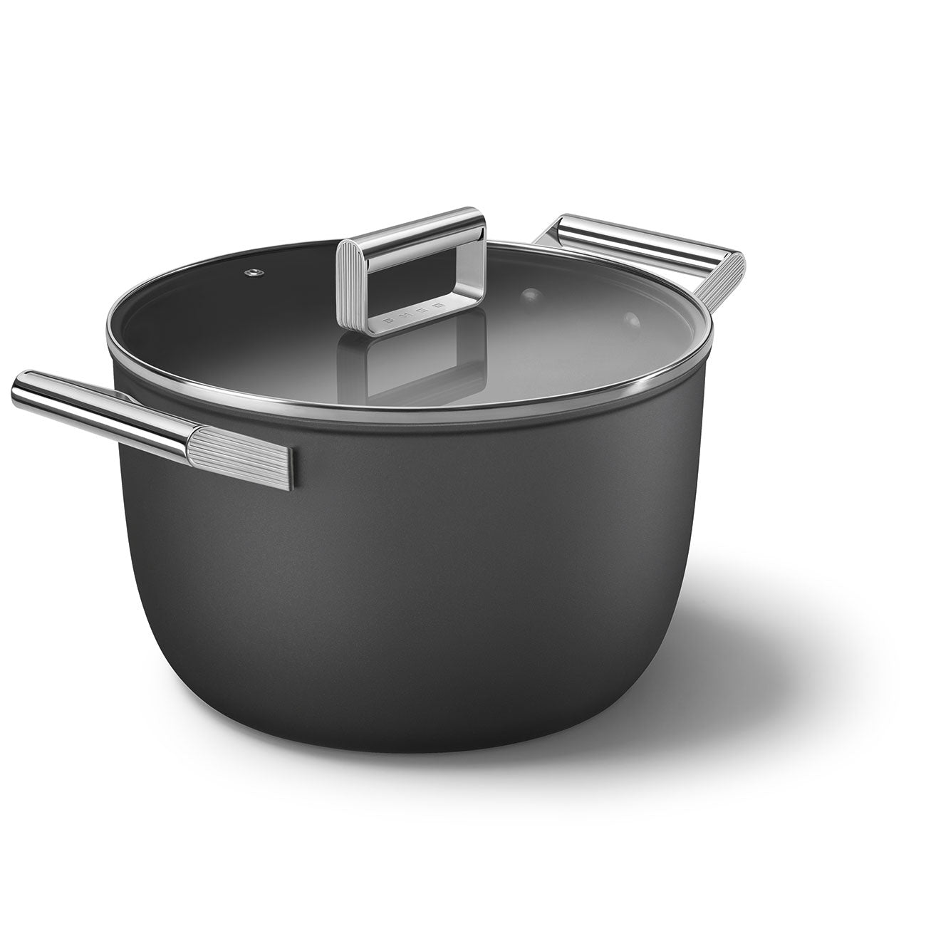 Smeg Non-stick Casserole Dish 26cm With Lid and 2 Handles