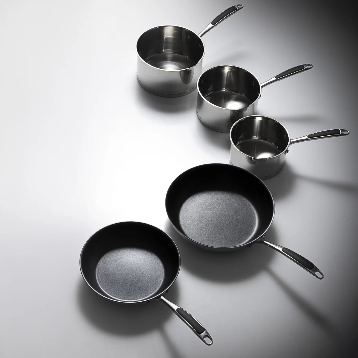 Prochef 28cm Stainless Steel Non-Stick Frying Pan
