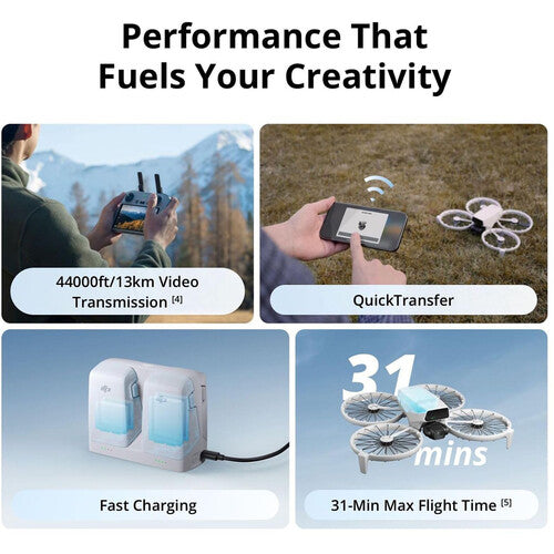 DJI Flip Drone RC 2 with Fly More Combo