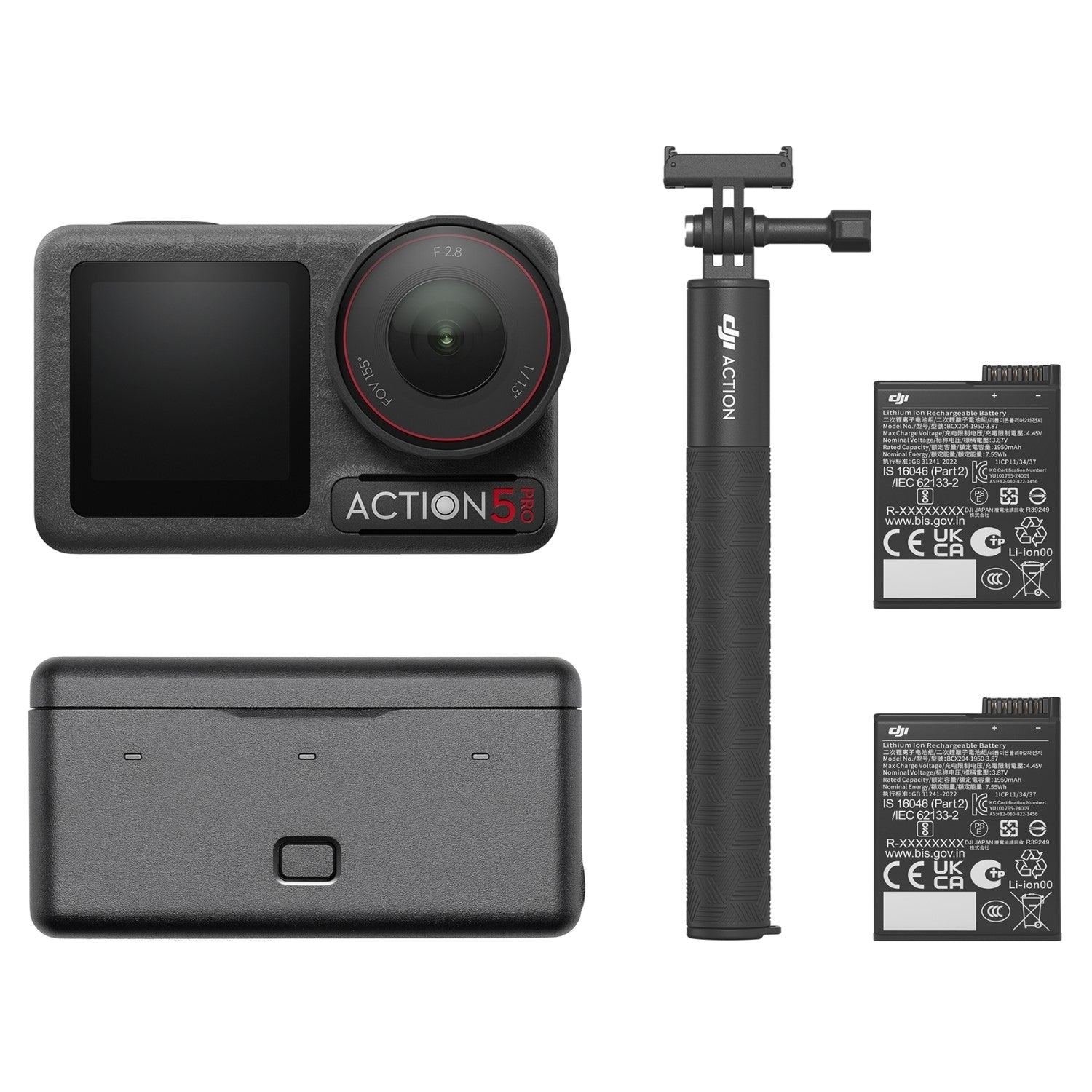 DJI Osmo Action 5 Pro Adventure Combo - Black