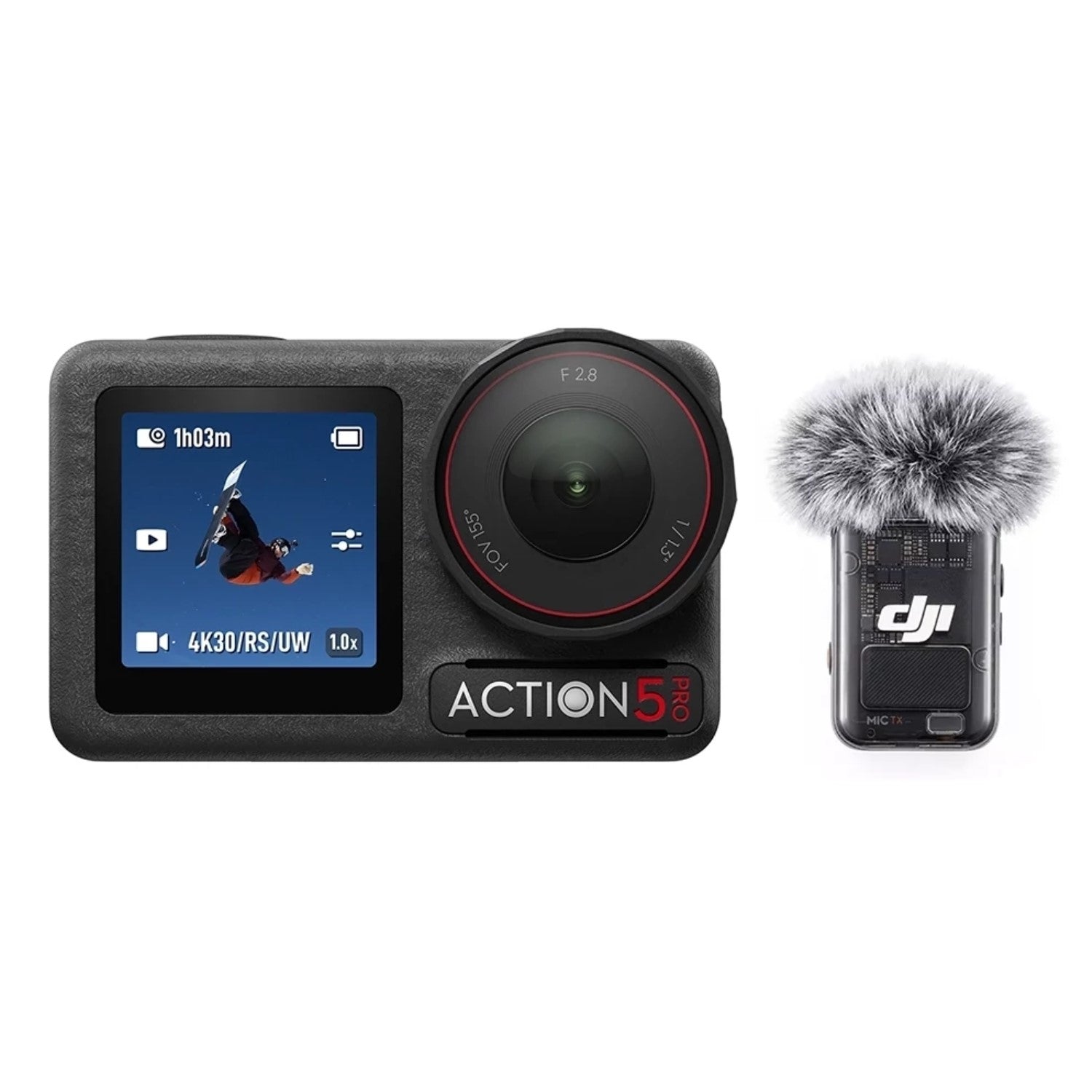 DJI Osmo Action 5 Pro Adventure Combo - Black