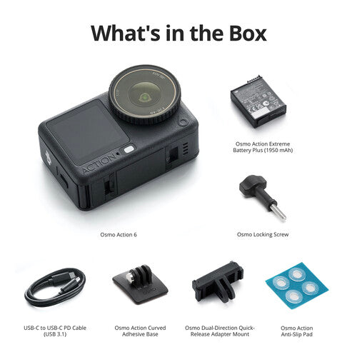 DJI Osmo Action 6 Standard Combo - CP.OS.00000505.02