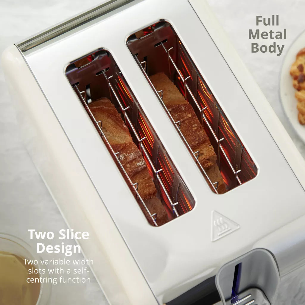 Swan Solace 2 Slice Stainless Steel Toaster