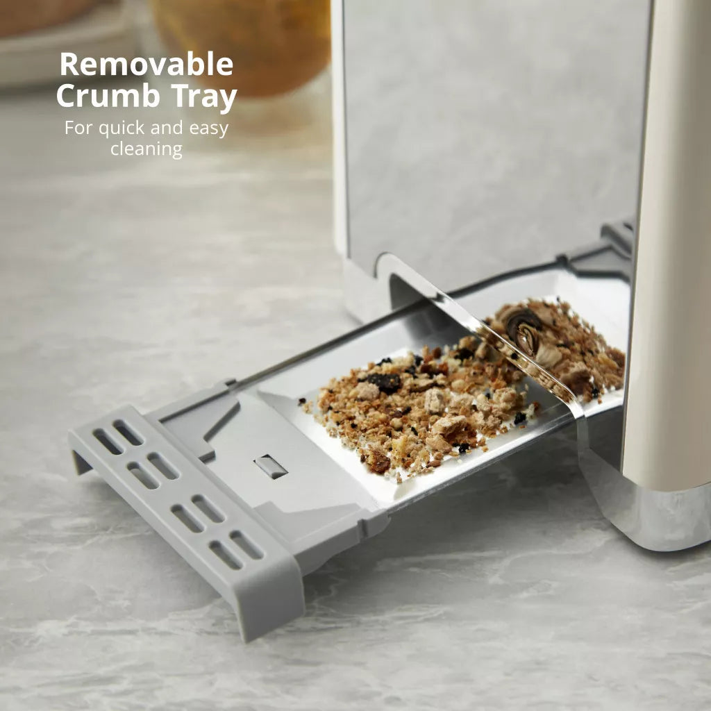 Swan Solace 2 Slice Stainless Steel Toaster