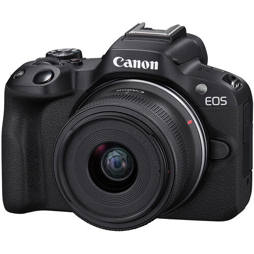 Kit de creación de contenido Canon EOS R50 con lente de 18-45 mm 