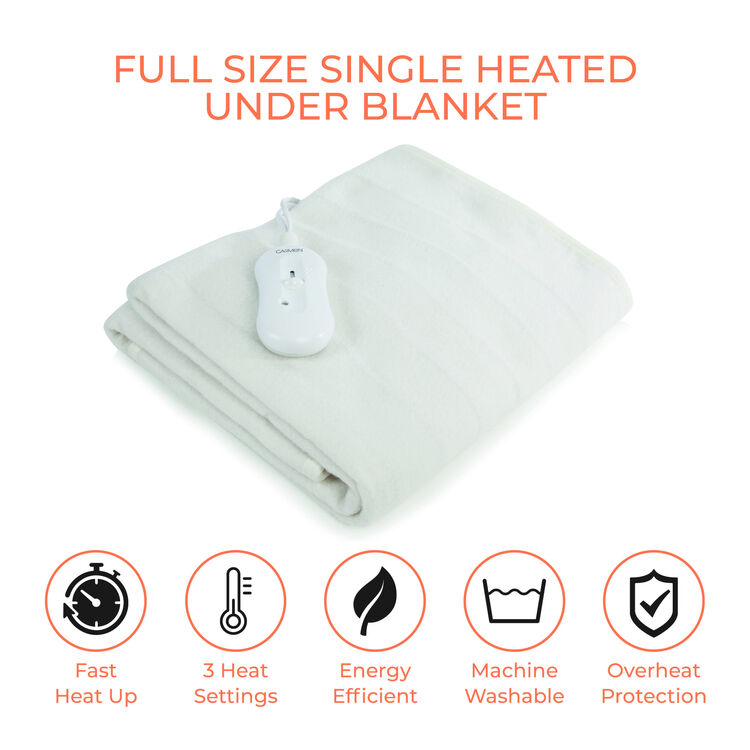 Carmen Full Size Single Heated Under Blanket - C81195