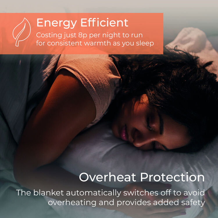 Carmen Full Size Single Heated Under Blanket - C81195