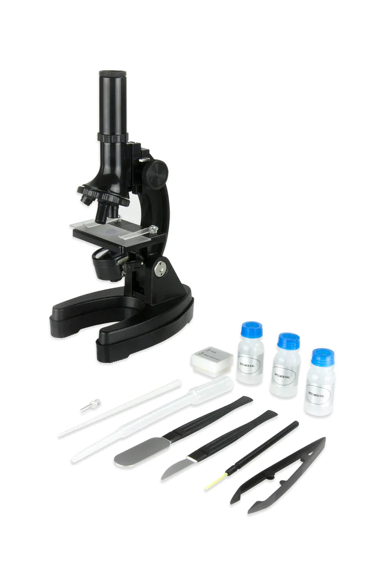 Kit científico de 3 piezas de Celestron: teleobjetivos, binoculares y microobjetivos