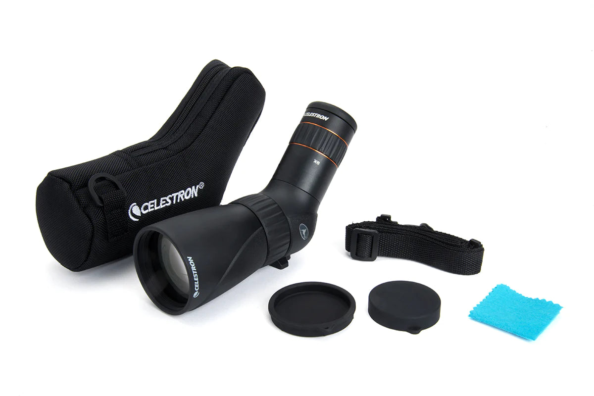 Celestron Hummingbird 9-27x56 Micro Spotting Scope | Angled Viewing