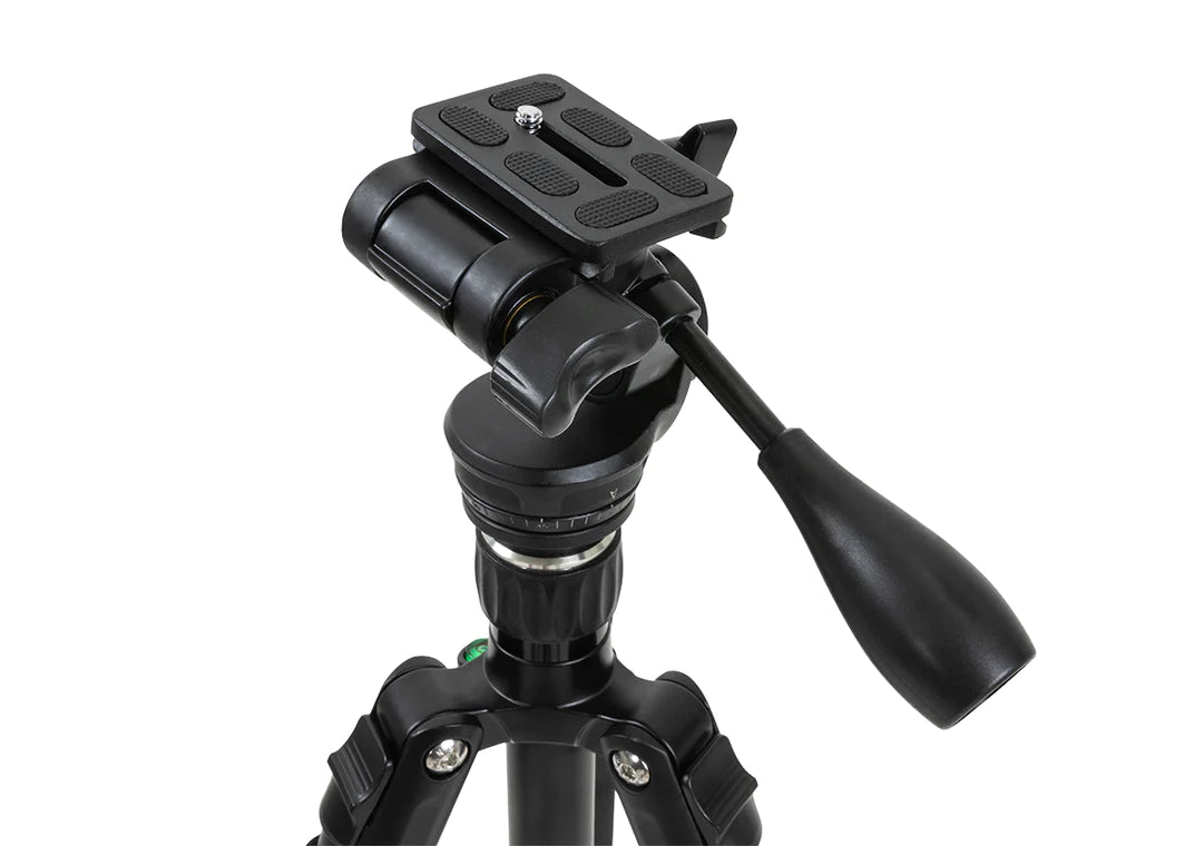 Trípode de acción rápida con cabezal panorámico e inclinable Hummingbird de Celestron 