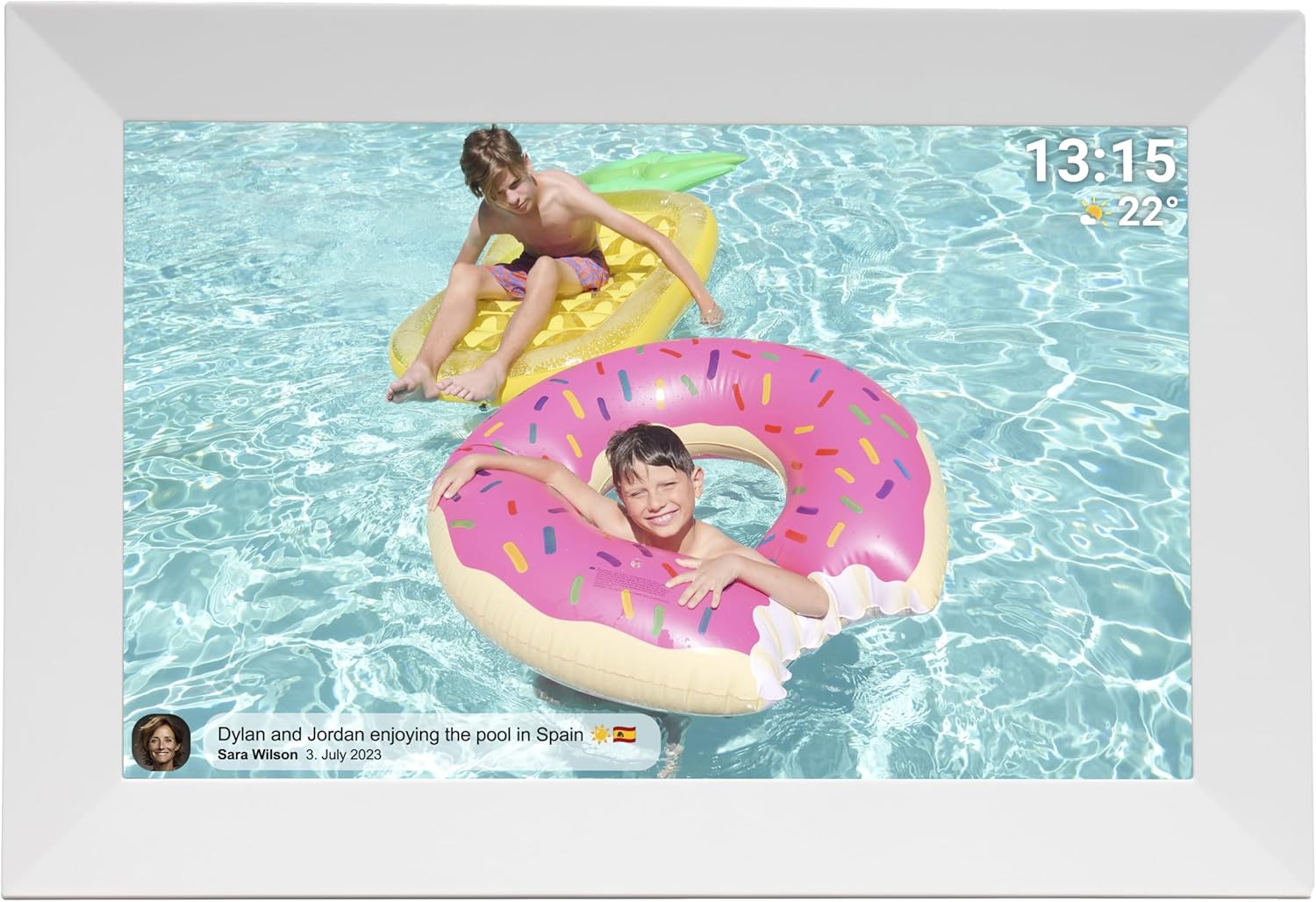 Denver FRAMEO 10.1” Digital Wi-Fi Photo Frame | PFF-1024MK2