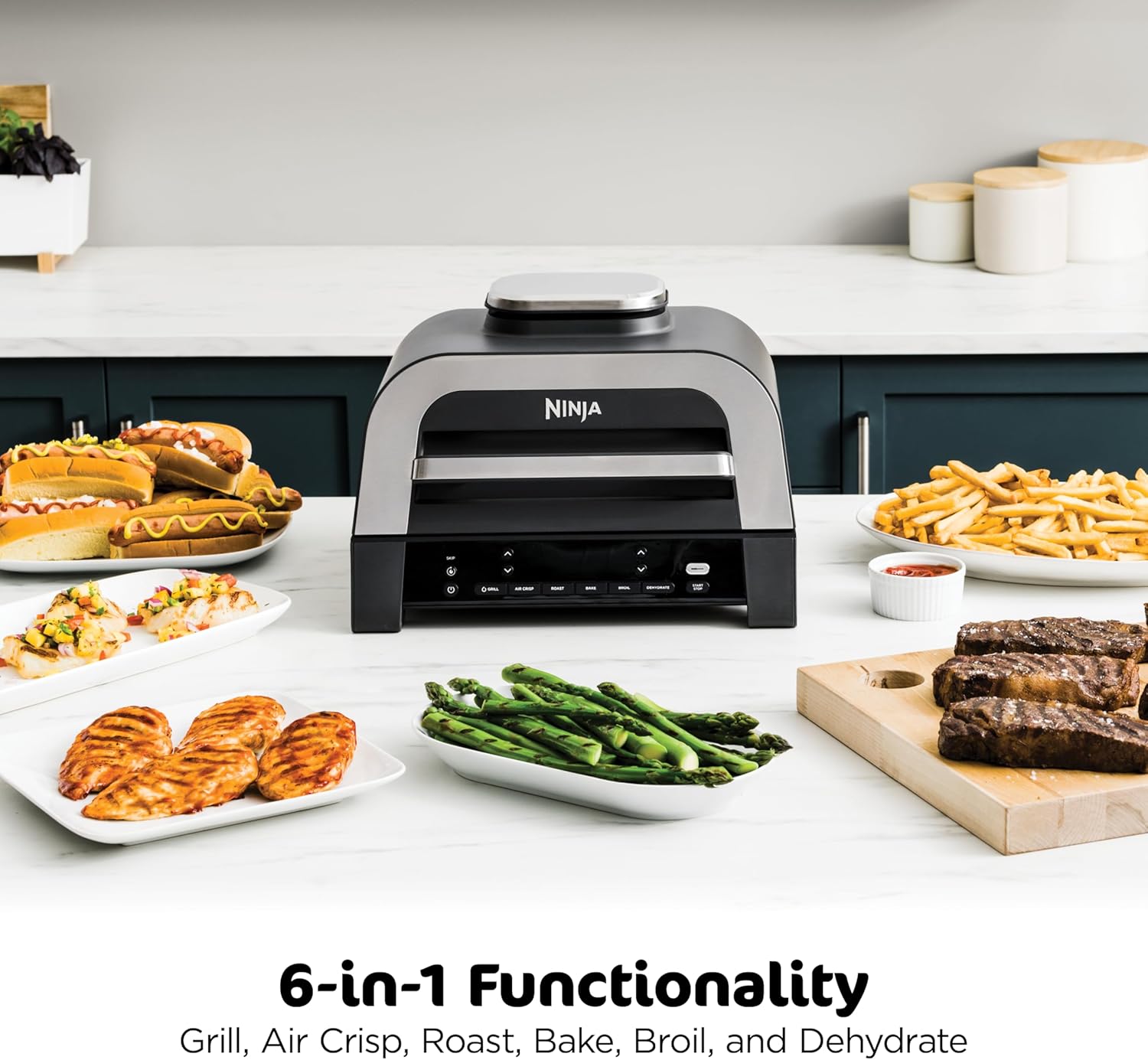Ninja 6-in-1 MAX Grill & Air Fryer - DG551