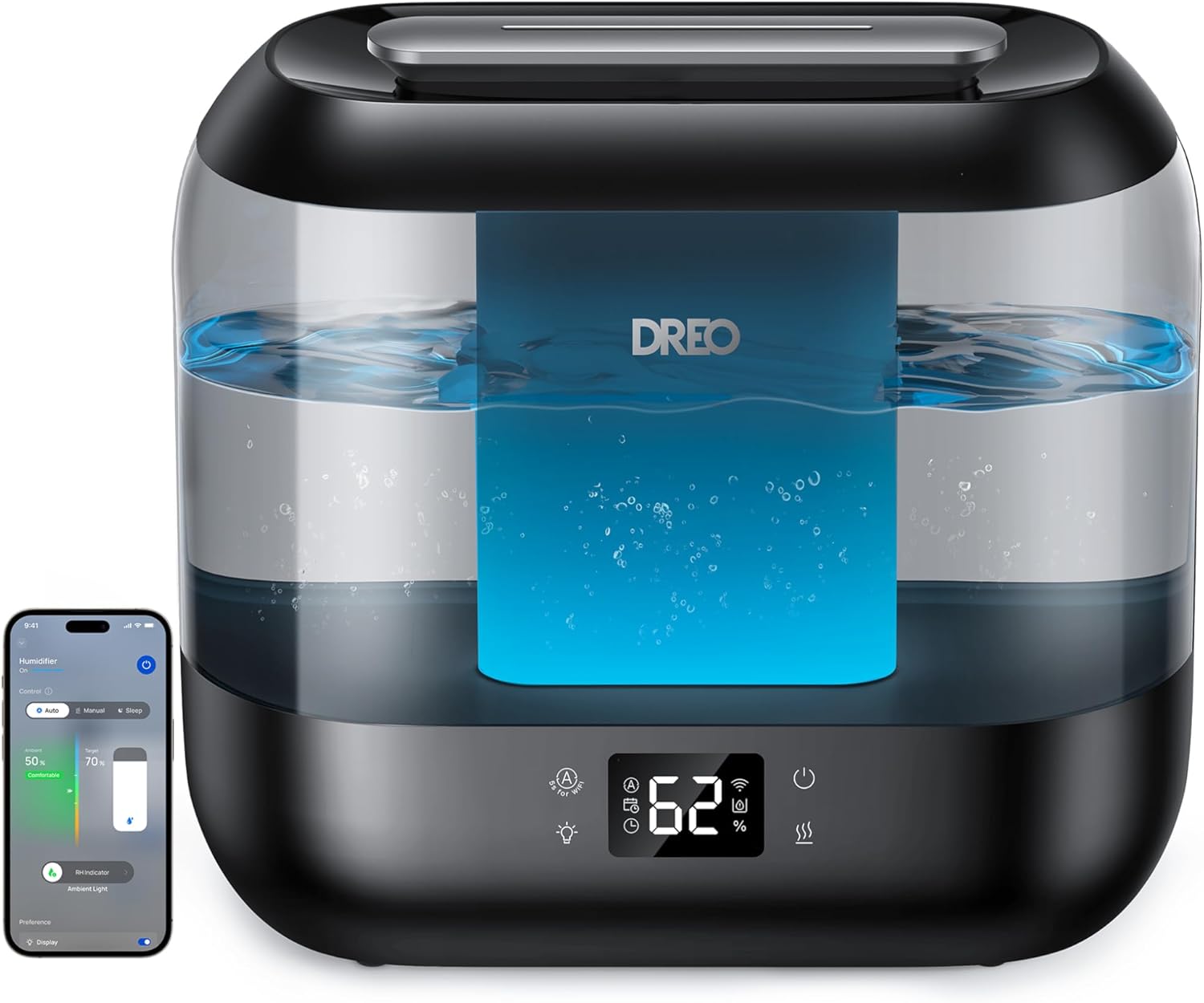 DREO 4L Smart Humidifier - Black