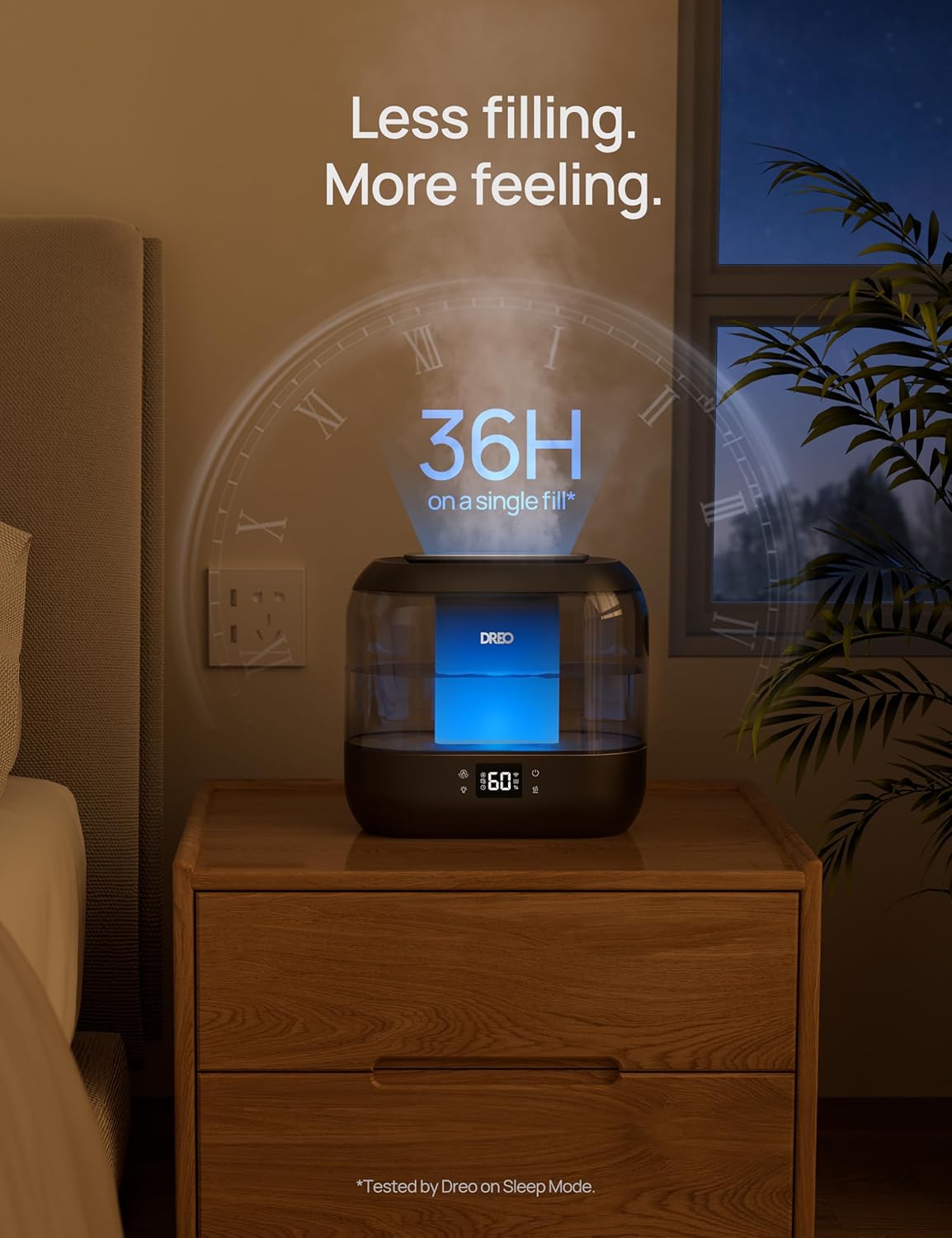 DREO 4L Smart Humidifier - Black