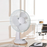 Daewoo 12" Desk Fan | White - COL1567