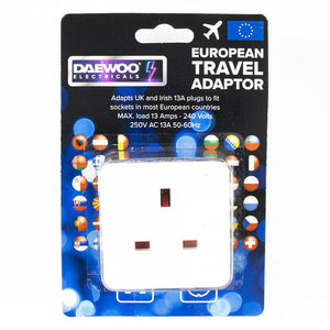Daewoo Euro Travel Adaptor - TVL1015