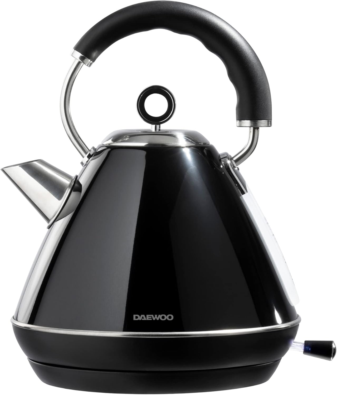 Daewoo Kensington 1.7L 3KW Pyramid Kettle - Black | SDA1577