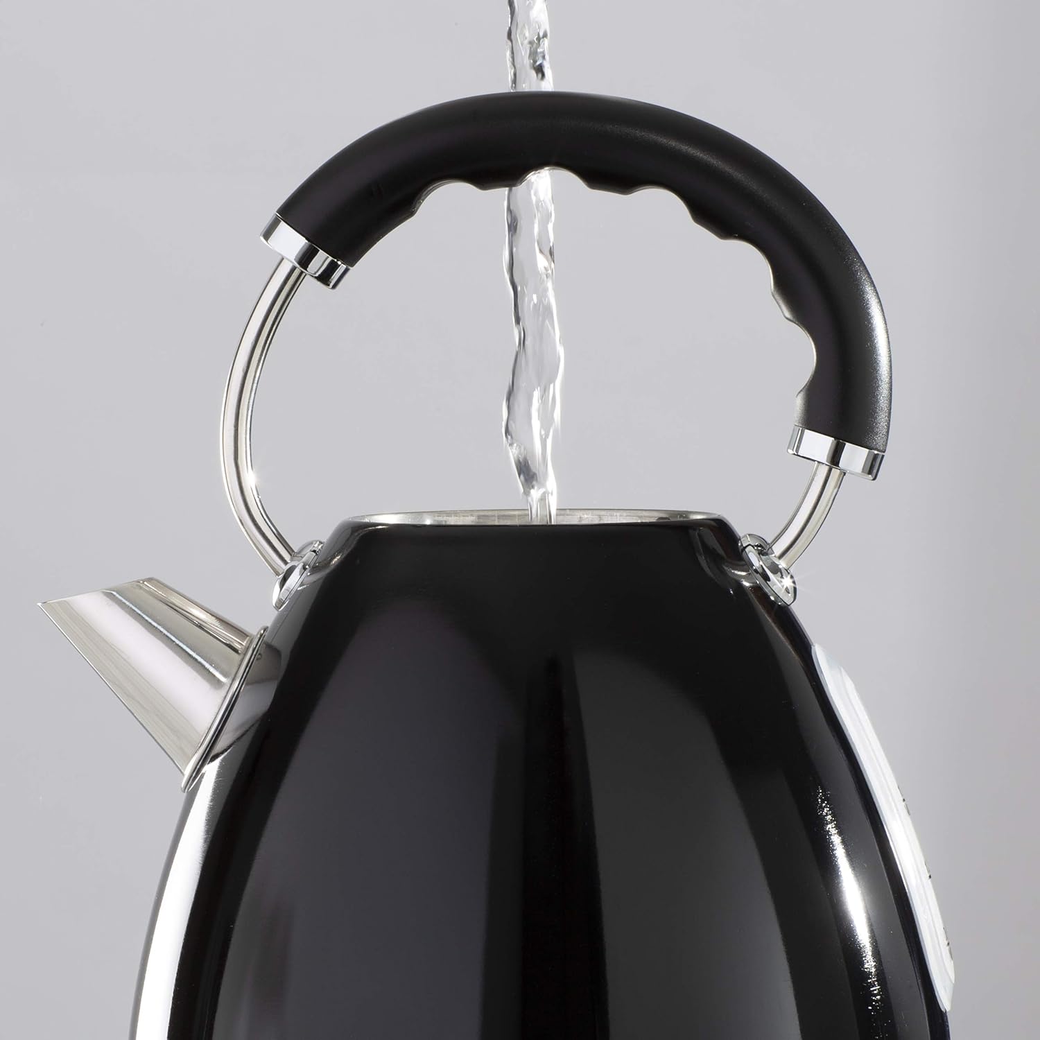 Daewoo Kensington 1.7L 3KW Pyramid Kettle - Black | SDA1577
