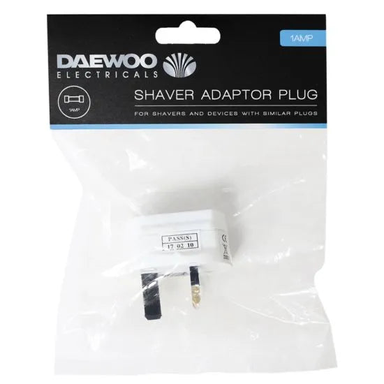 Adaptador para afeitadora Daewoo de 1 amperio - 198382