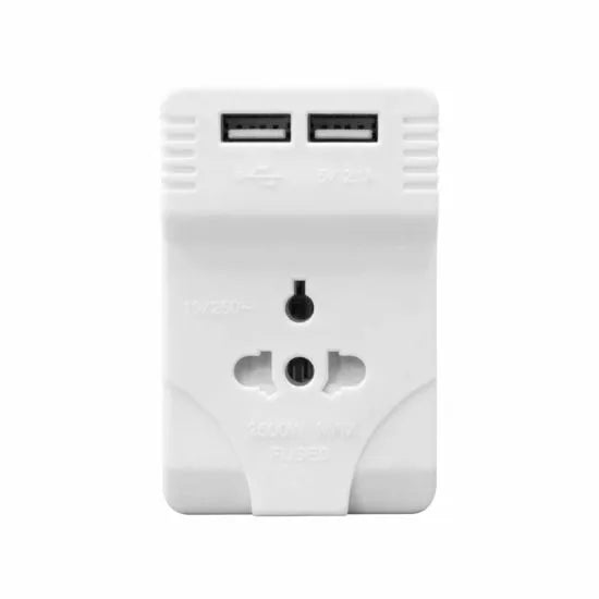 Adaptador para visitantes de Daewoo UK, 2 USB, 5 V, 2,1 A