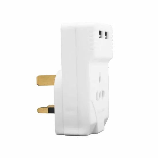 Adaptador para visitantes de Daewoo UK, 2 USB, 5 V, 2,1 A