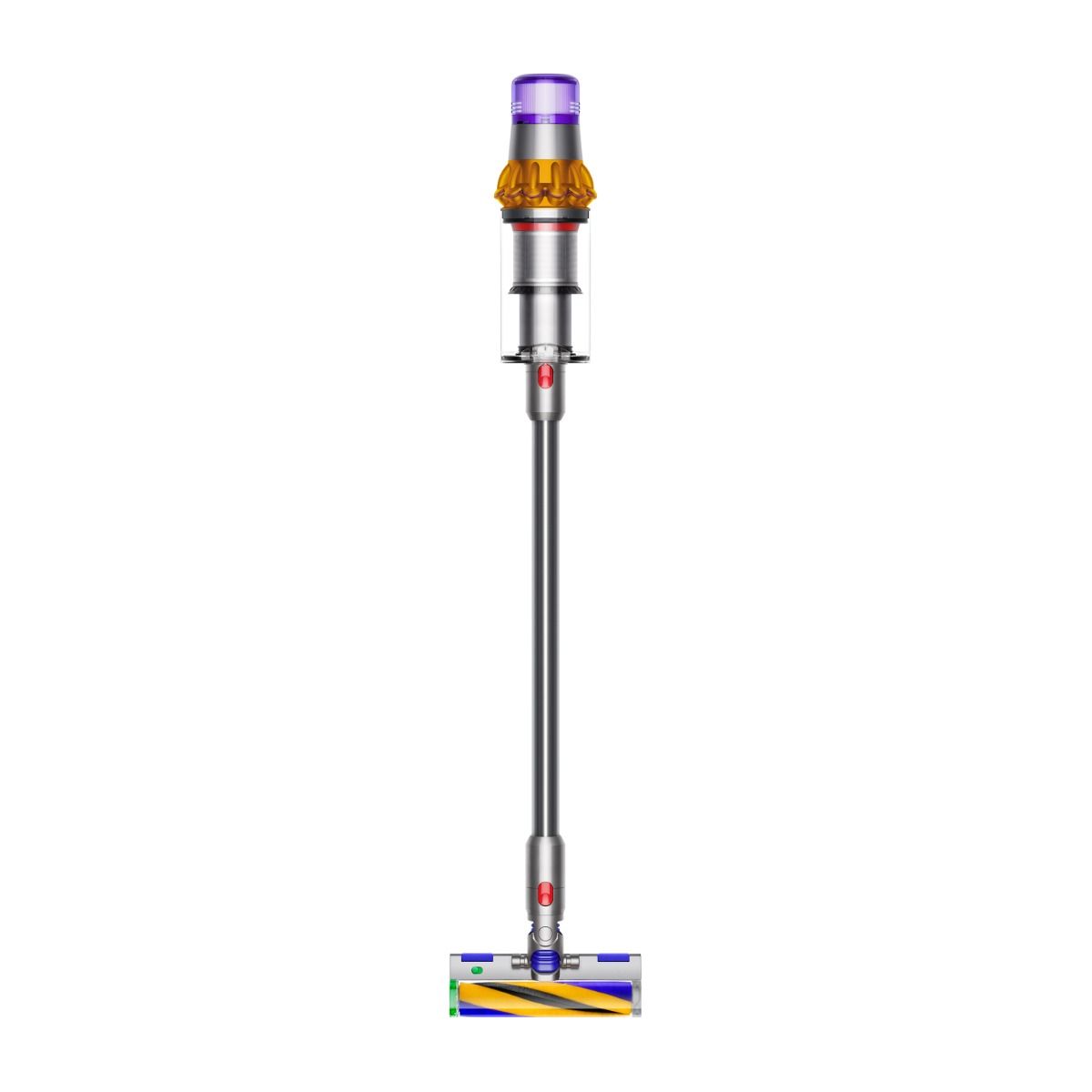 Aspiradora inalámbrica Dyson V15 Detect Absolute (amarilla y níquel) 