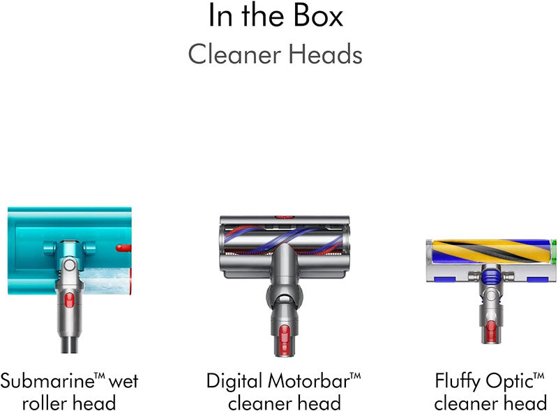 Aspiradora vertical Dyson V15s Detect Submarine