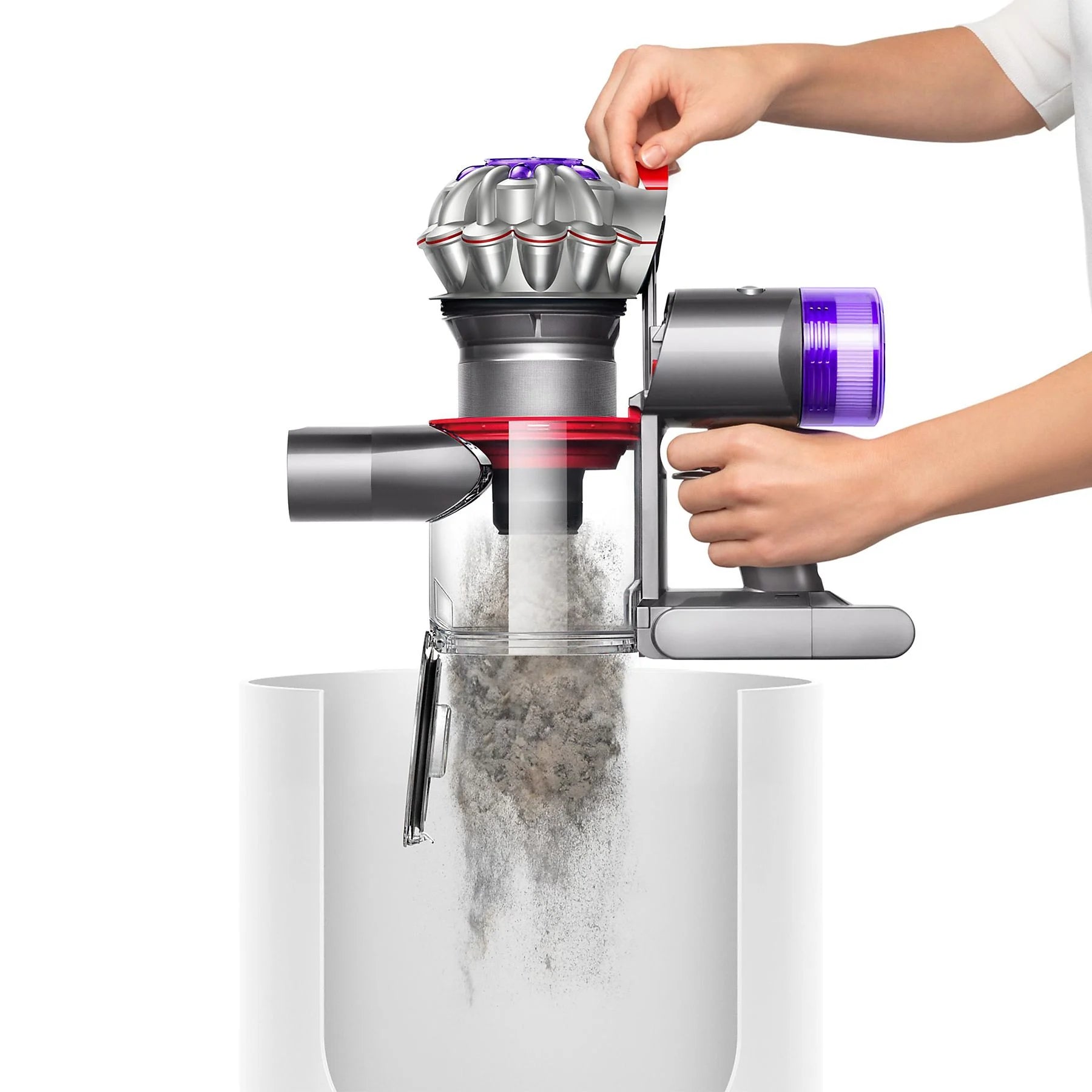 Dyson V8 Stick Cordless Vacuum Cleaner - Nickel/Silver - 446969-01