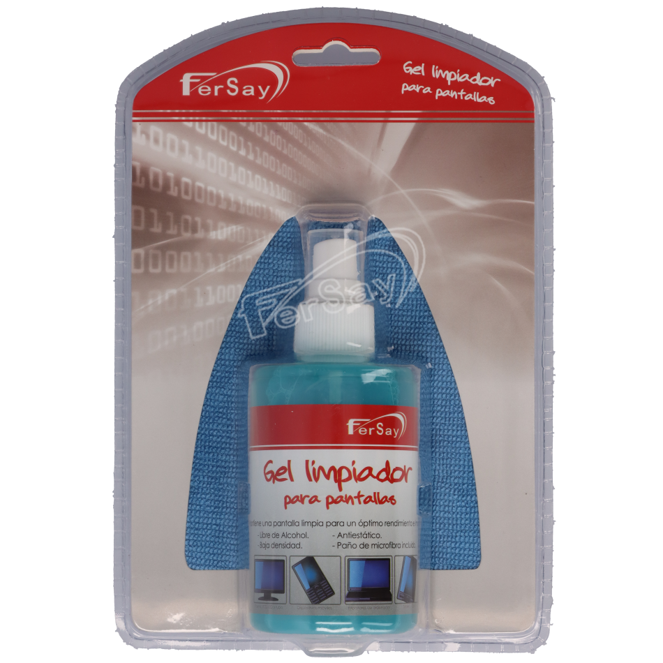 Gel limpiador para pantallas LCD, TFT y PLASMA Fersay - E-5411